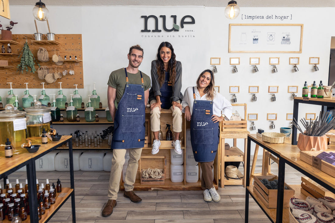 Tres personas, una misma idea: cuidar al planeta desde casa
